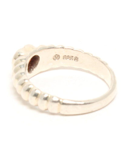 VANDOME リング 指輪 SV925 ガーネット ハートモチーフ レディース SIZE 11号 ヴァンドーム