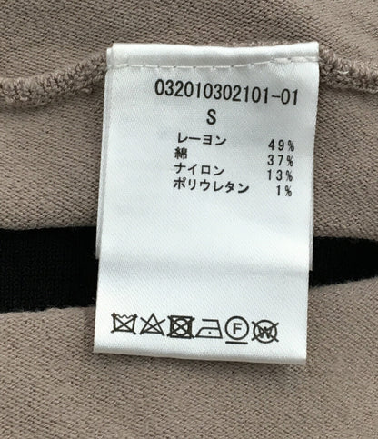 ラグナムーン  バイカラーリブニットノースリーブワンピース      レディース SIZE S (S) LAGUNAMOON