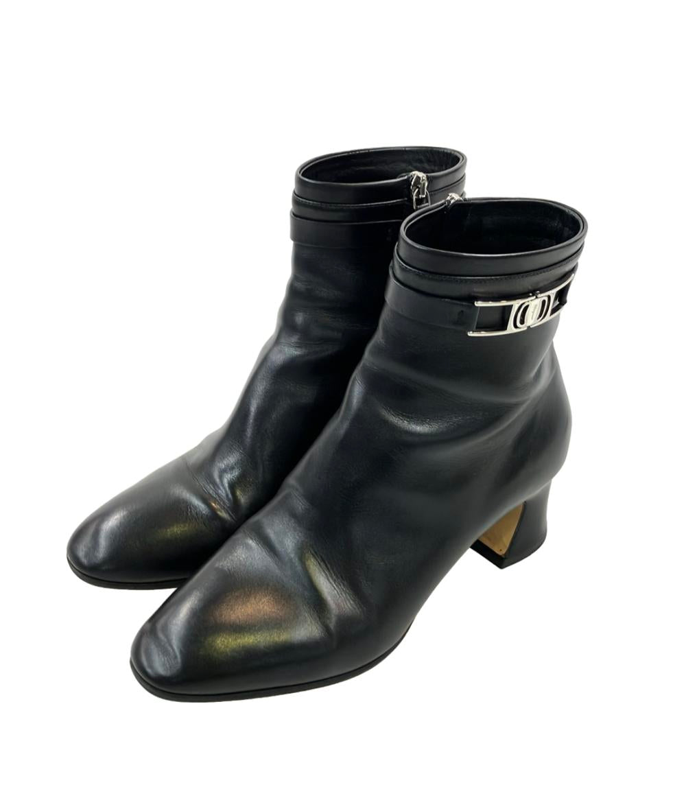 Salvatore Ferragamo ショートブーツ レディース SIZE 8 1/2 (26cm) サルヴァトーレフェラガモ