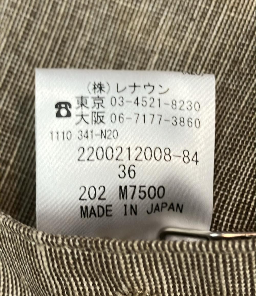 Aquascutum ジャケット ウールリネンサファリジャケット 2200212008-84 メンズ SIZE 36 (XS) アクアスキュータム