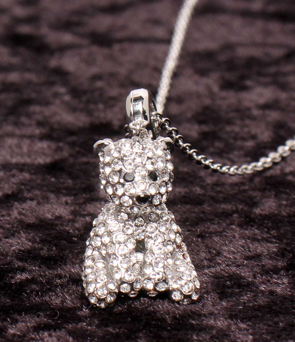 美品 BERING ネックレス クマモチーフ ベアモチーフ レディース ベーリング