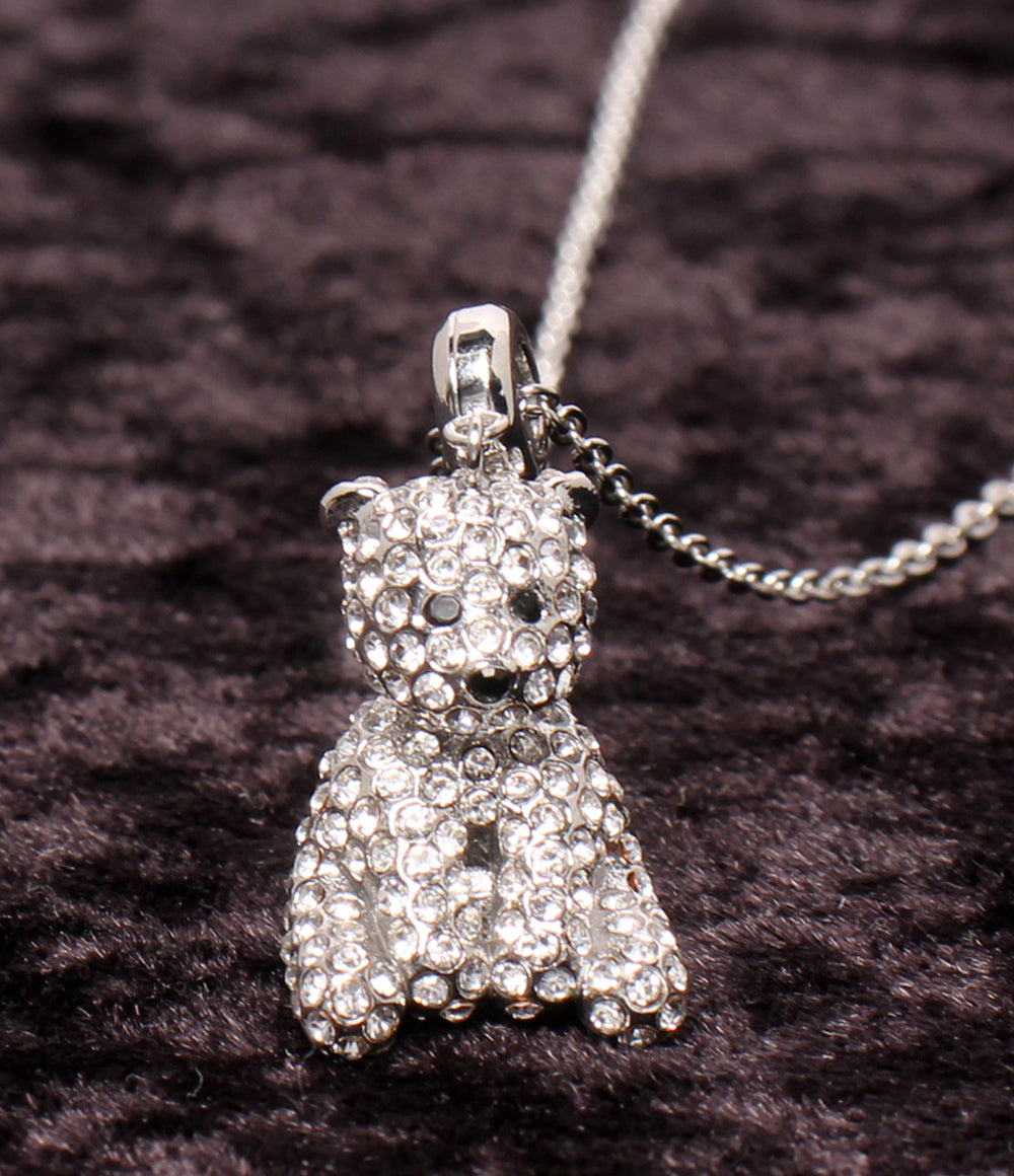 美品 BERING ネックレス クマモチーフ ベアモチーフ レディース ベーリング