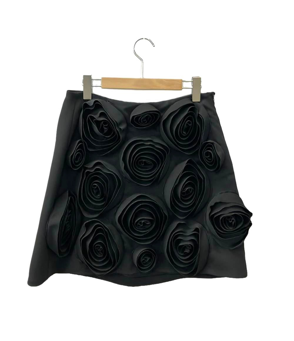 美品 VIKTOR&ROLF フローラルミニスカート レディース SIZE L ヴィクターアンドロルフ