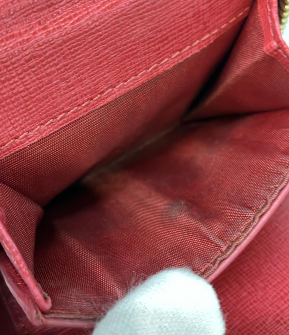 美品 フルラ 二つ折りラウンドファスナー財布 レディース Furla