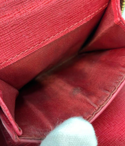 美品 フルラ 二つ折りラウンドファスナー財布 レディース Furla