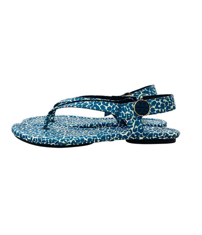 美品 Tory Burch サンダル レオパード柄 レディース SIZE 5.5 M トリーバーチ