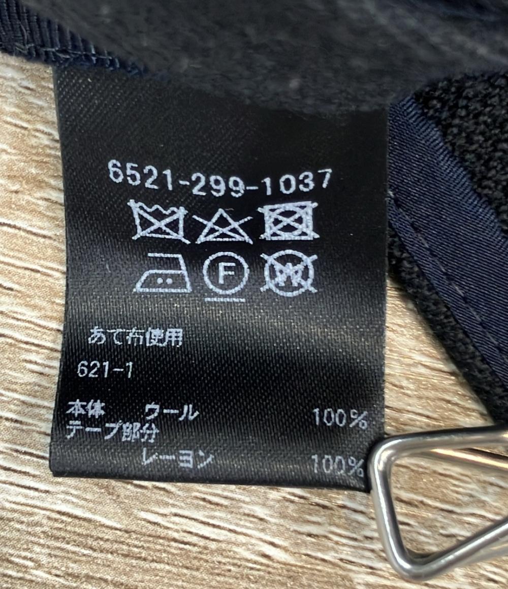 Drawerドゥロワー ウールオックスケヌキ ベスト　ジレ Drawer ジレ ベストウールケヌキジレ 38 スクエアVネック 22AW 6521