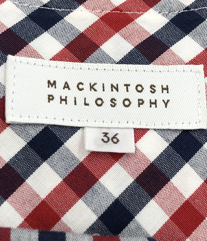 マッキントッシュフィロソフィー 美品 ギンガムチェックワンピース      レディース SIZE 36 (S) MACKINTOSH PHILOSOPHY