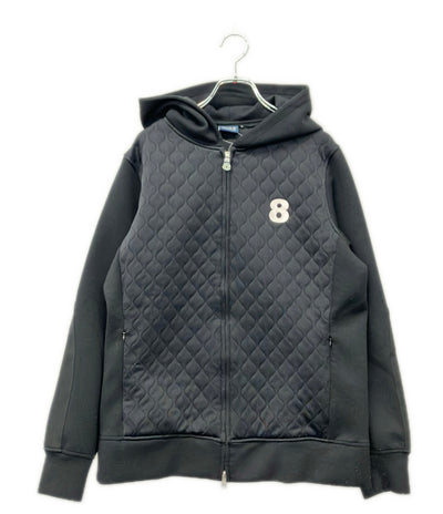 muta MARINE ストレッチ キルト ブルゾン フード付き レディース SIZE 5 ムータ・マリン