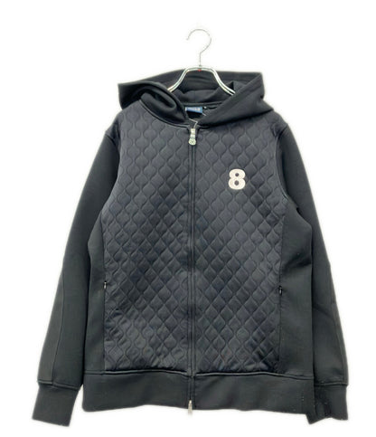 muta MARINE ストレッチ キルト ブルゾン フード付き レディース SIZE 5 ムータ・マリン
