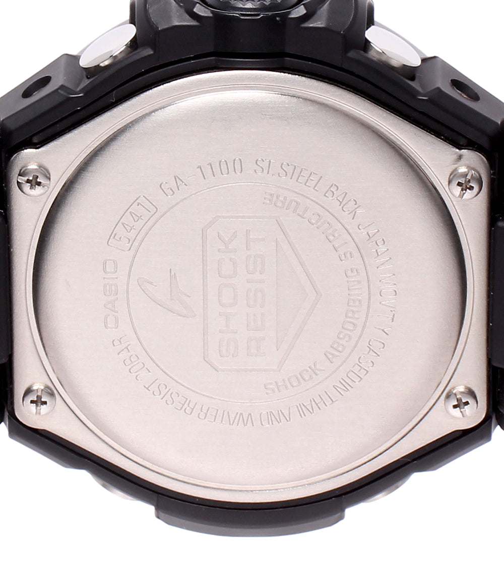 CASIO 腕時計 スカイコックピット G-SHOCK クオーツ ブラック GA-1100 メンズ カシオ