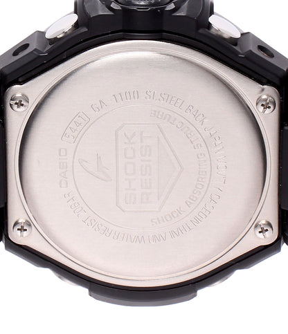 CASIO 腕時計 スカイコックピット G-SHOCK クオーツ ブラック GA-1100 メンズ カシオ