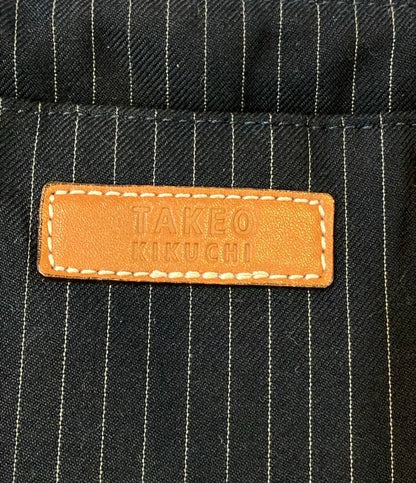 TAKEO KIKUCHI トートバッグ 肩掛け ストライプ メンズ タケオキクチ