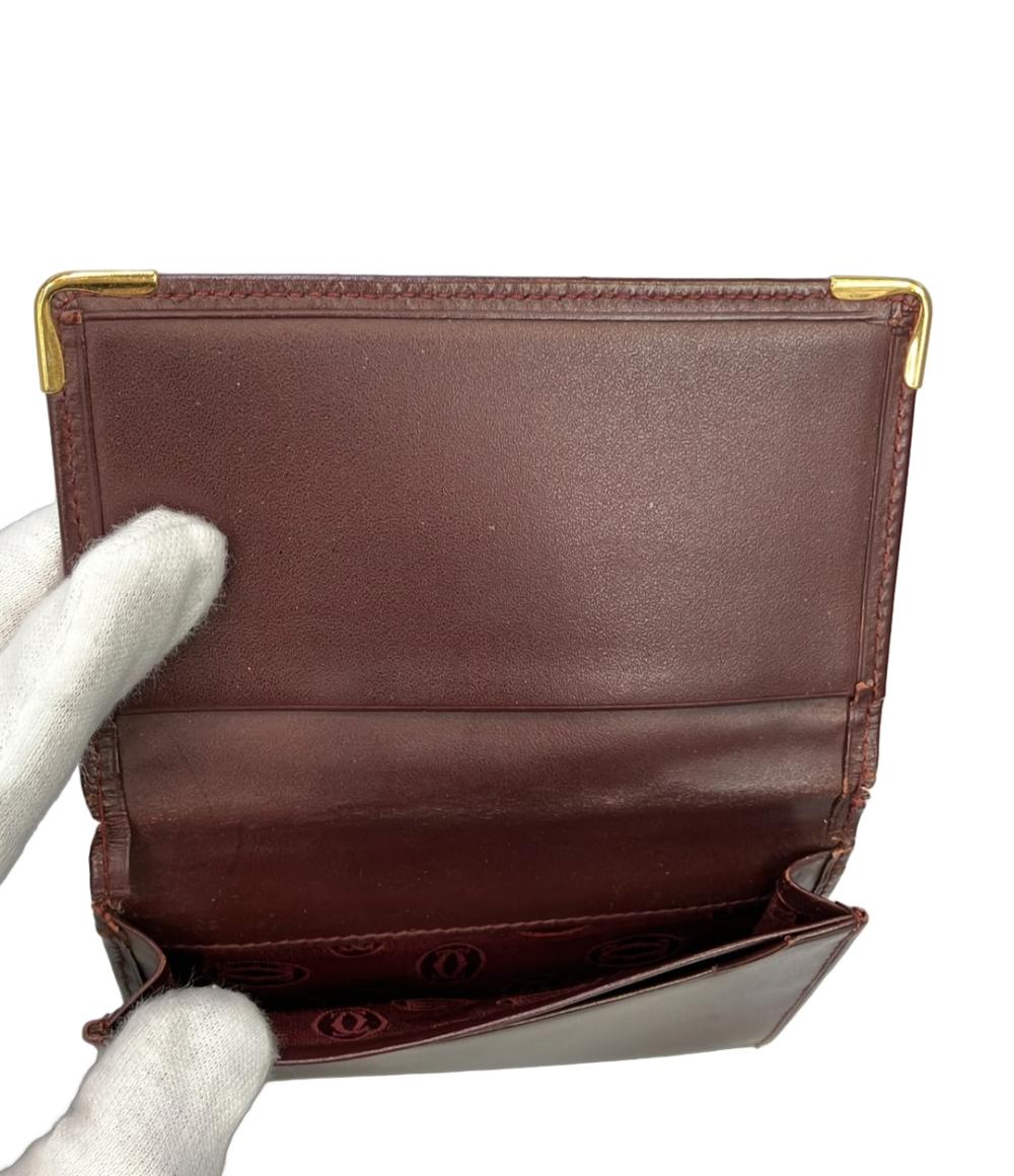 カルティエ カードケース 名刺入れ マストドゥカルティエ メンズ Cartier