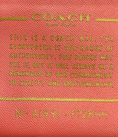 COACH トートバッグ 花柄 PVC リバーシブル シグネチャー F72844 レディース コーチ