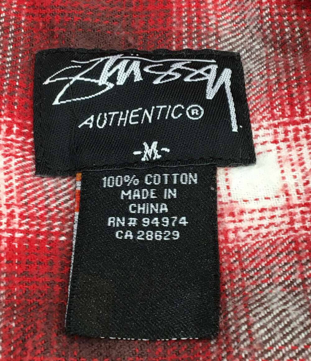 ステューシー  チェック柄ネルシャツ      メンズ SIZE M (M) STUSSY