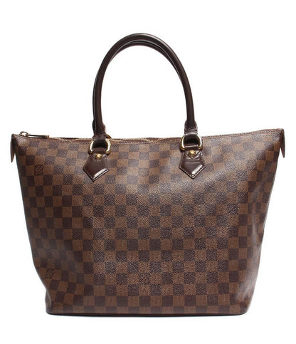 ルイ・ヴィトン トートバッグ ゴールド金具 サレヤMM ダミエ エベヌ  