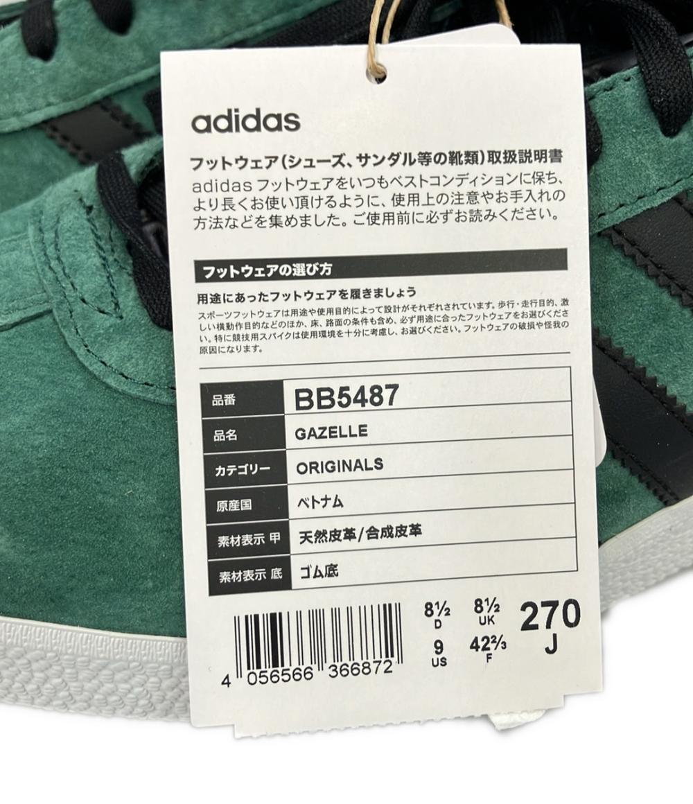 美品 adidas ローカットスニーカー ガゼル BB5487 メンズ SIZE 27.0 (L) アディダス