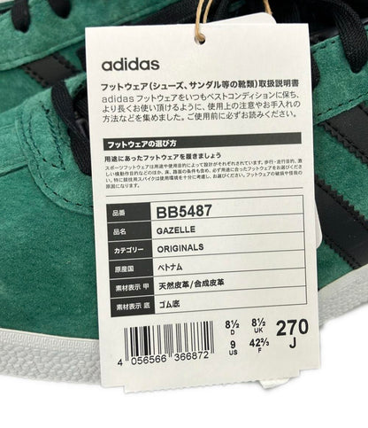 美品 adidas ローカットスニーカー ガゼル BB5487 メンズ SIZE 27.0 (L) アディダス