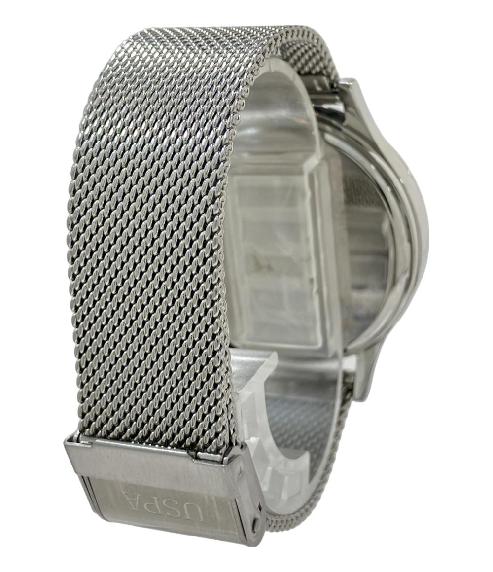 ユーエスポロアッスン 腕時計 クオーツ ブルー US-13 メンズ U.S. POLO ASSN.