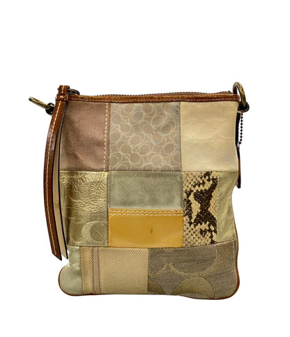 COACH ショルダーバッグ 斜め掛け シグネチャー パッチワーク 10006 レディース コーチ