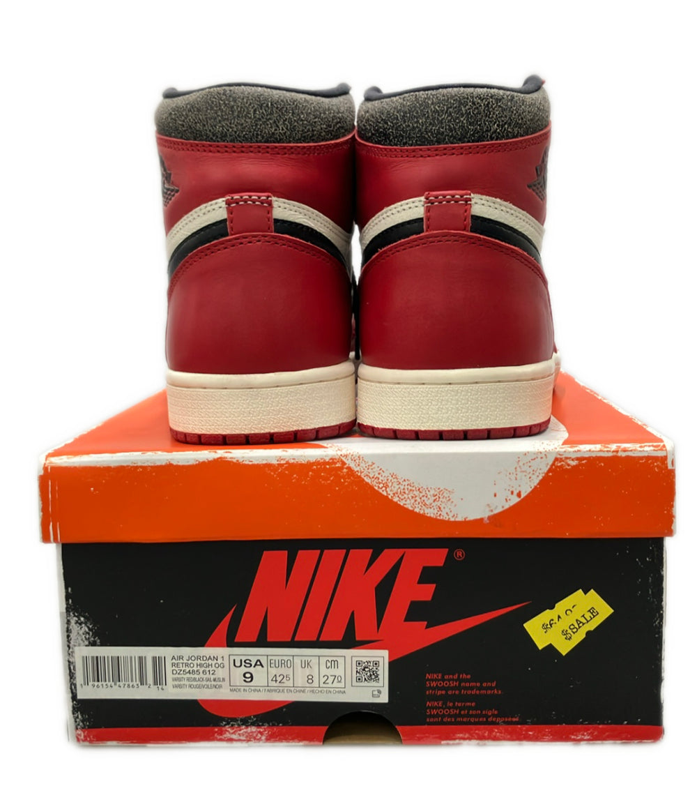 NIKE ハイカットスニーカー エア ジョーダン 1 レトロ HI OG DZ5485-612 メンズ SIZE 27.0 ナイキ