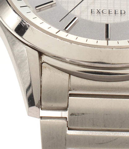 CITIZEN 腕時計 エクシード EXCEED ソーラー シルバー H110-T020011 メンズ シチズン