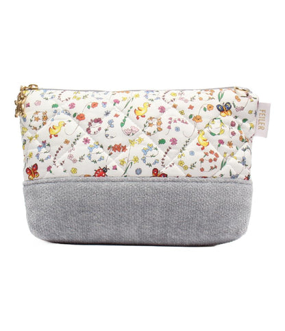 美品 フェイラー ポーチ リバティ コラボ ハイジ フェイラー ガーデン レディース FEILER