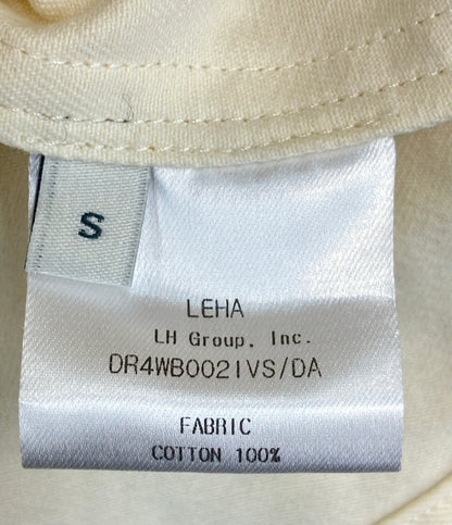 LEHA ジャケット 長袖 オーバーサイズ 白 韓国 DR4WB0021VSDA レディース SIZE S レハ