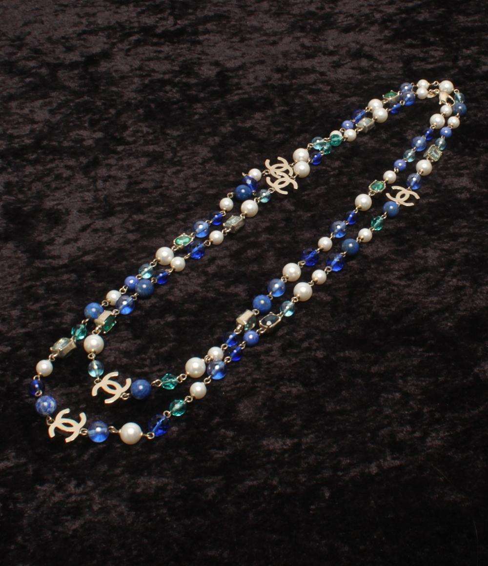 CHANEL ロングネックレス 07A フェイクパール レディース シャネル