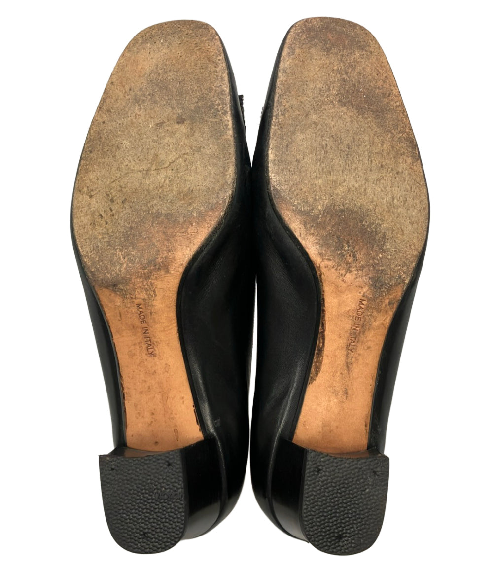 Salvatore Ferragamo ラウンドトゥパンプス 41606 レディース SIZE 7 1/2 サルヴァトーレフェラガモ
