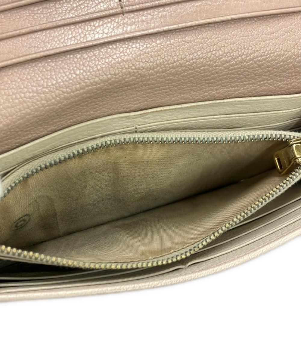 Miu Miu 長財布 レザー レディース ミュウ ミュウ