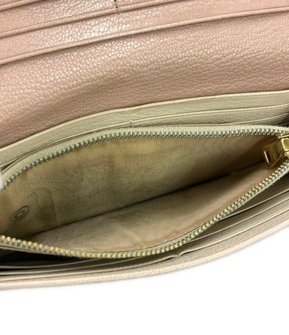 Miu Miu 長財布 レザー レディース ミュウ ミュウ