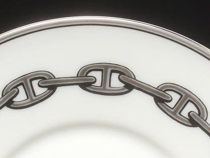美品 エルメス ソーサー シェーヌダンクル HERMES