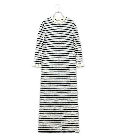 Chloe ボーダー ワンピース  長袖 CHC19SMR1384048AXS レディース SIZE XS クロエ