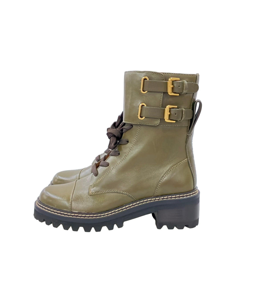 SEE BY CHLOE ショートブーツ サイドジップ レディース SIZE 36 (23.5cm) シーバイクロエ