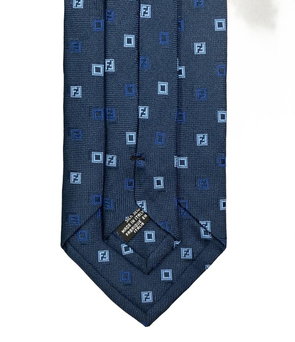 フェンディ ネクタイ シルク100% メンズ FENDI