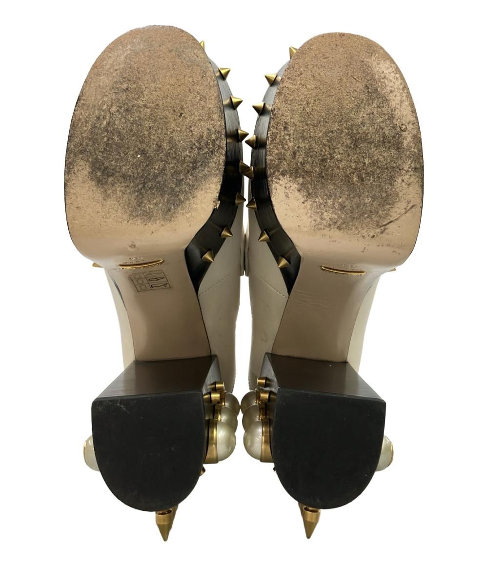 GUCCI スパイク厚底ビットローファー 470969 レディース SIZE 34 22(cm