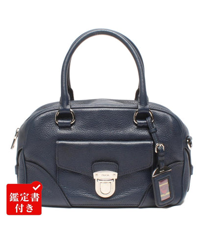 PRADA レザー ミニボストンバッグ 2way ハンドバッグ ショルダーバッグ 斜め掛け レディース プラダ