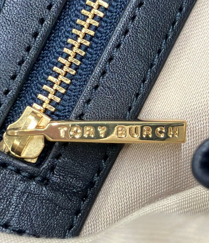 Tory Burch トートバッグ レザー キャンバス レディース トリーバーチ