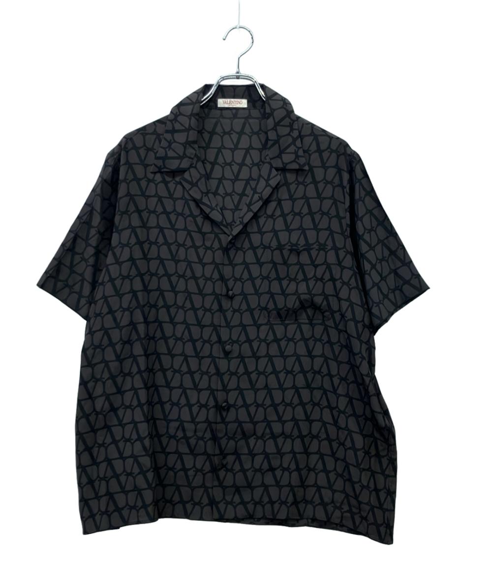 美品 VALENTINO 半袖シャツ ロゴ メンズ SIZE 44 (M) ヴァレンティノ
