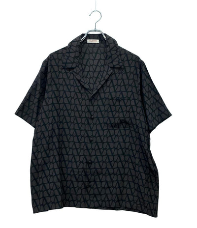 美品 VALENTINO 半袖シャツ ロゴ メンズ SIZE 44 (M) ヴァレンティノ