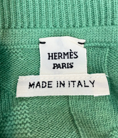 HERMES 半袖ニット 25SS Hジャガード ショートスリーブ 5E2630D3 レディース SIZE 36 (XS) エルメス