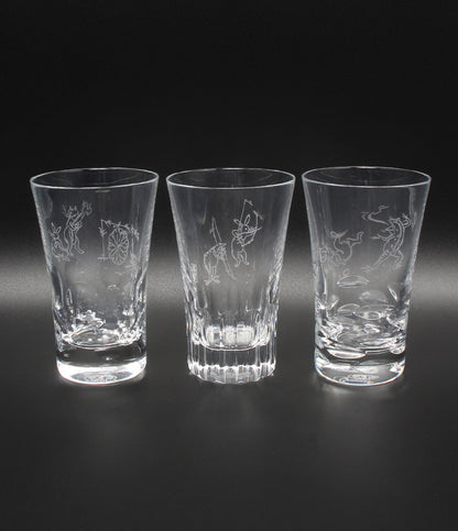 Baccarat グラス タンブラー 5点セット グラスジャパン 鳥獣戯画 バカラ