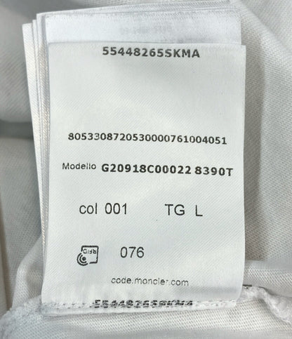 MONCLER 半袖Tシャツ G20918C00022 メンズ SIZE L モンクレール