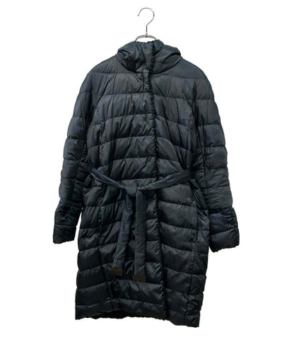 'S Max Mara ダウンコート リバーシブル フーデッド ベロア ジャガード レディース SIZE 38 (S) エスマックスマーラ