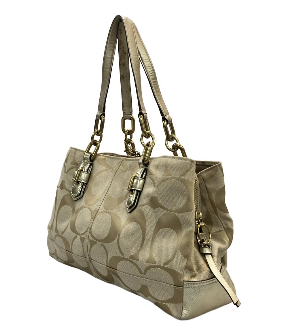コーチ ハンドバッグ ターンロック金具 デカシグネチャー 17806 レディース COACH