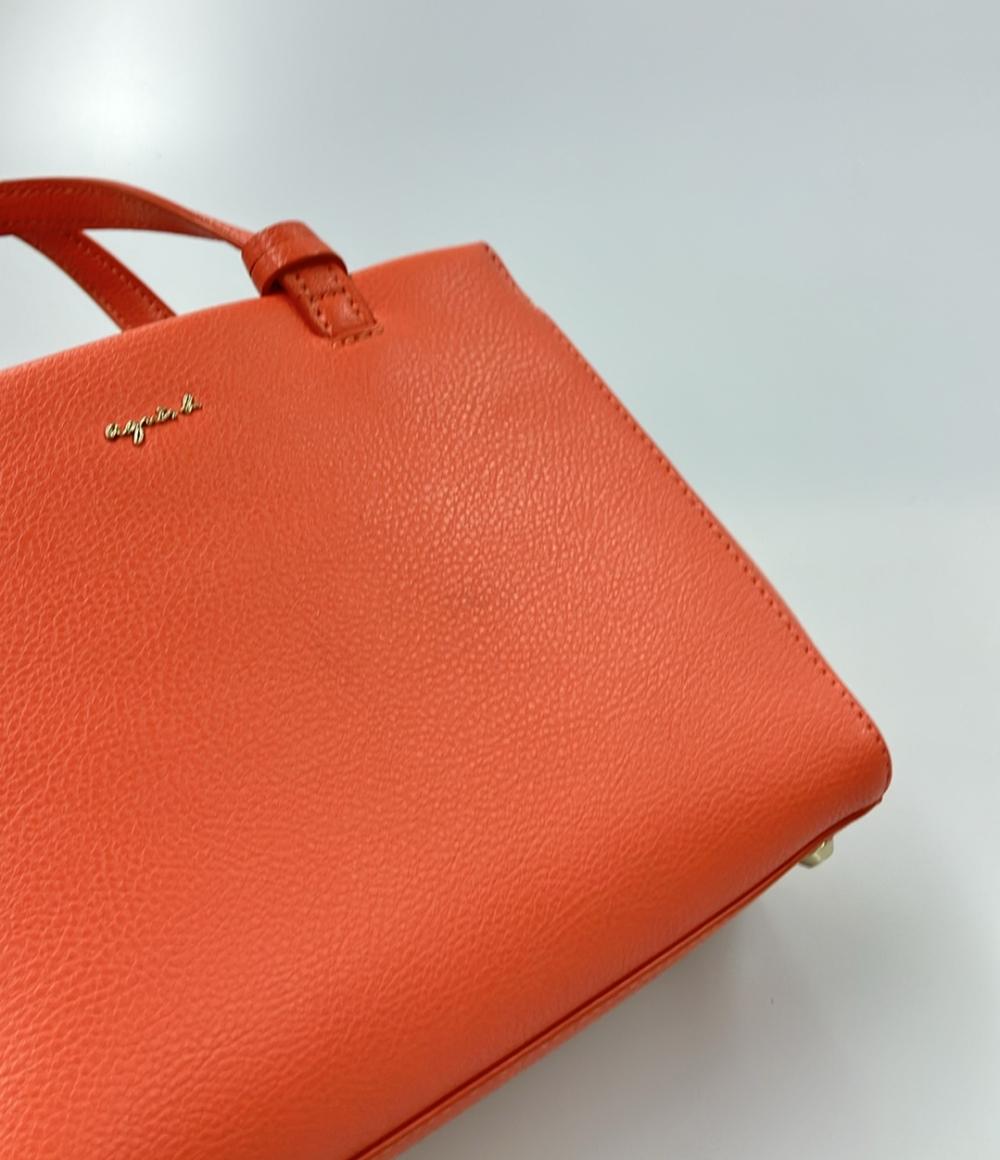 アニエスベー 2way ハンドバッグ ミニショルダーバッグ 斜め掛け レディース agnes b.