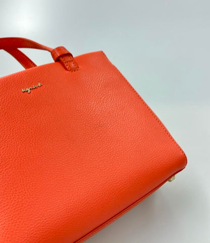 アニエスベー 2way ハンドバッグ ミニショルダーバッグ 斜め掛け レディース agnes b.