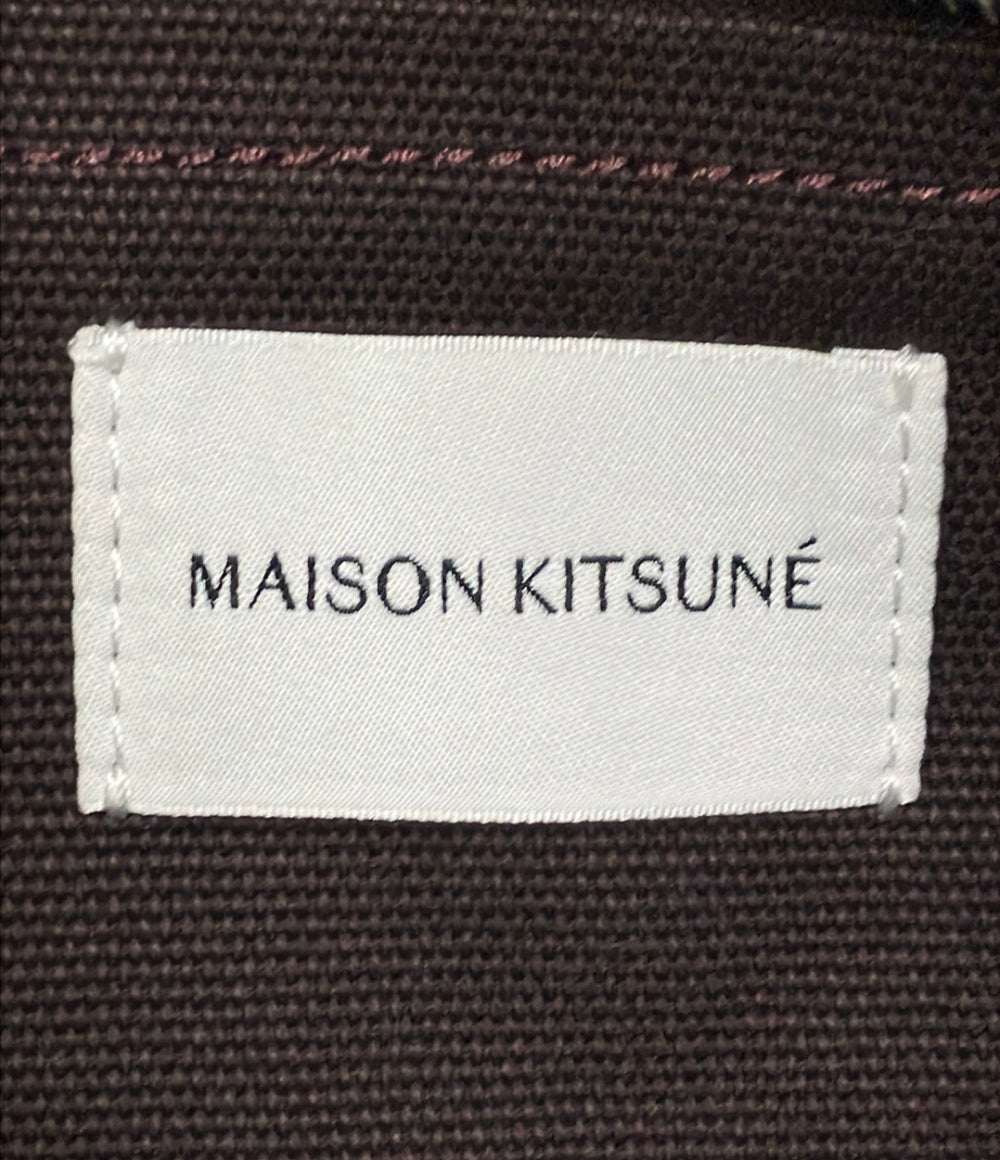 MAISON KITSUNE トートバッグ ショルダーバッグ 2WAY 斜め掛け レディース メゾンキツネ